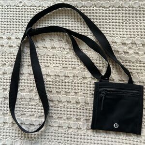 Lululemon Crossbody Wallet - Black